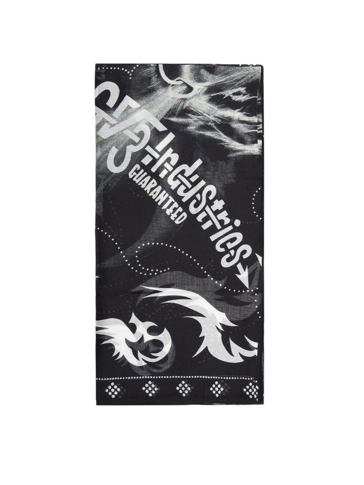 Givenchy Modal and Silk Scarf — Black