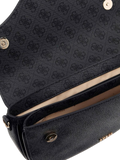 Bandolera Guess Dea Flap — Negro
