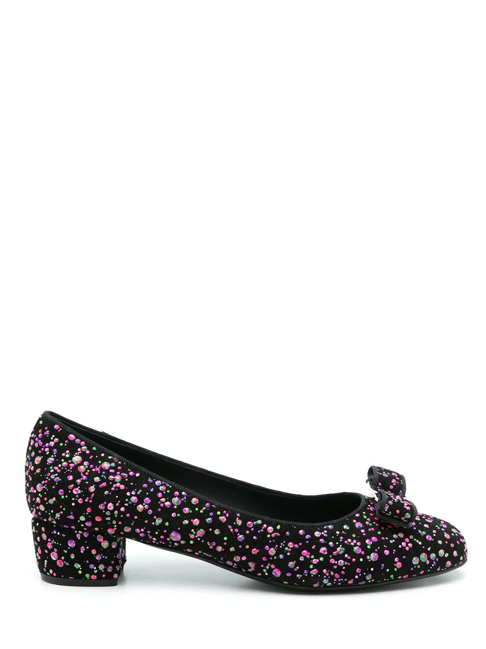 Ferragamo Vara Pump — Black