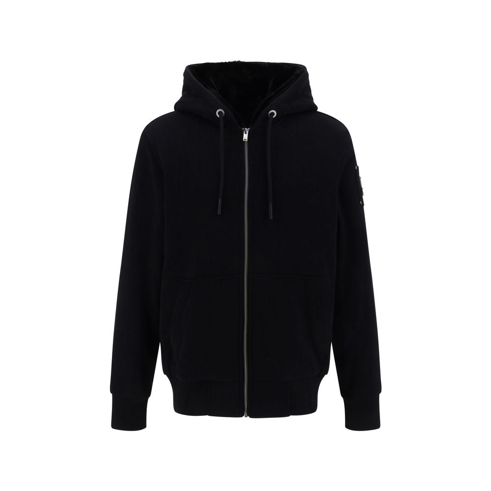 Moose Knuckles Hoodie — Black