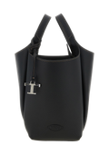 Tod's T Timeless Bucket Bag — Black