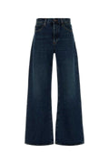 Frame Loose Jeans — Navy