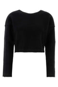Max Mara Crespo Sweater — Black