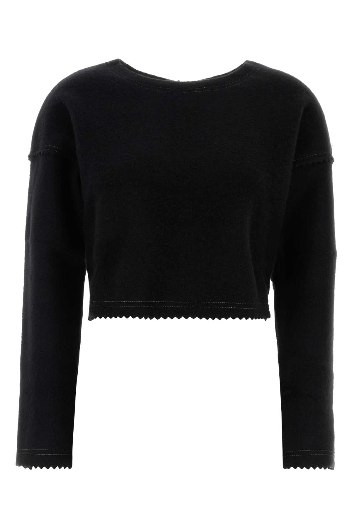 Max Mara Crespo Sweater — Black