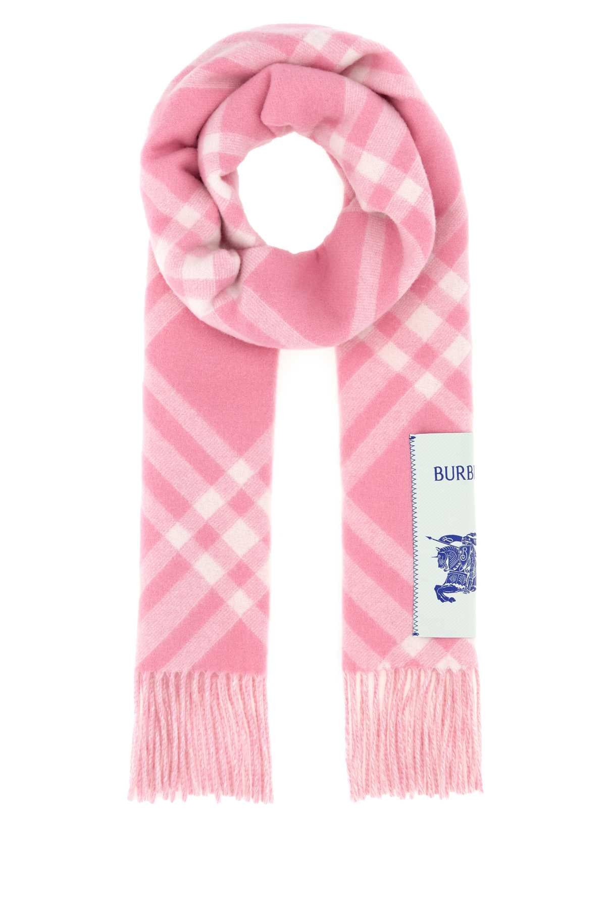 Bufanda Burberry Tbar — Rosa