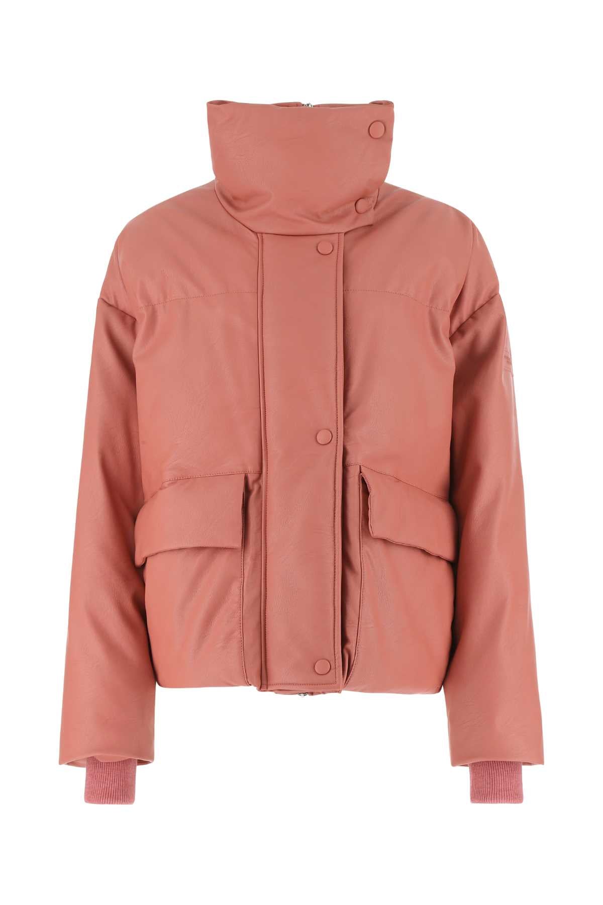 Stella McCartney Quilted Down Down Jacket — Rose