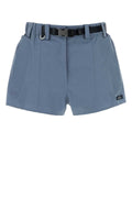 Prada Canvas Bermuda Shorts — Blue