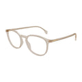 Gucci GG0551O017 Transparent Acetate Frame Eyeglasses — Beige