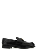 Miu Miu Calfskin Leather Loafer — Black