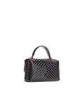 Pinko Love Lady Top Handle Bag — Black