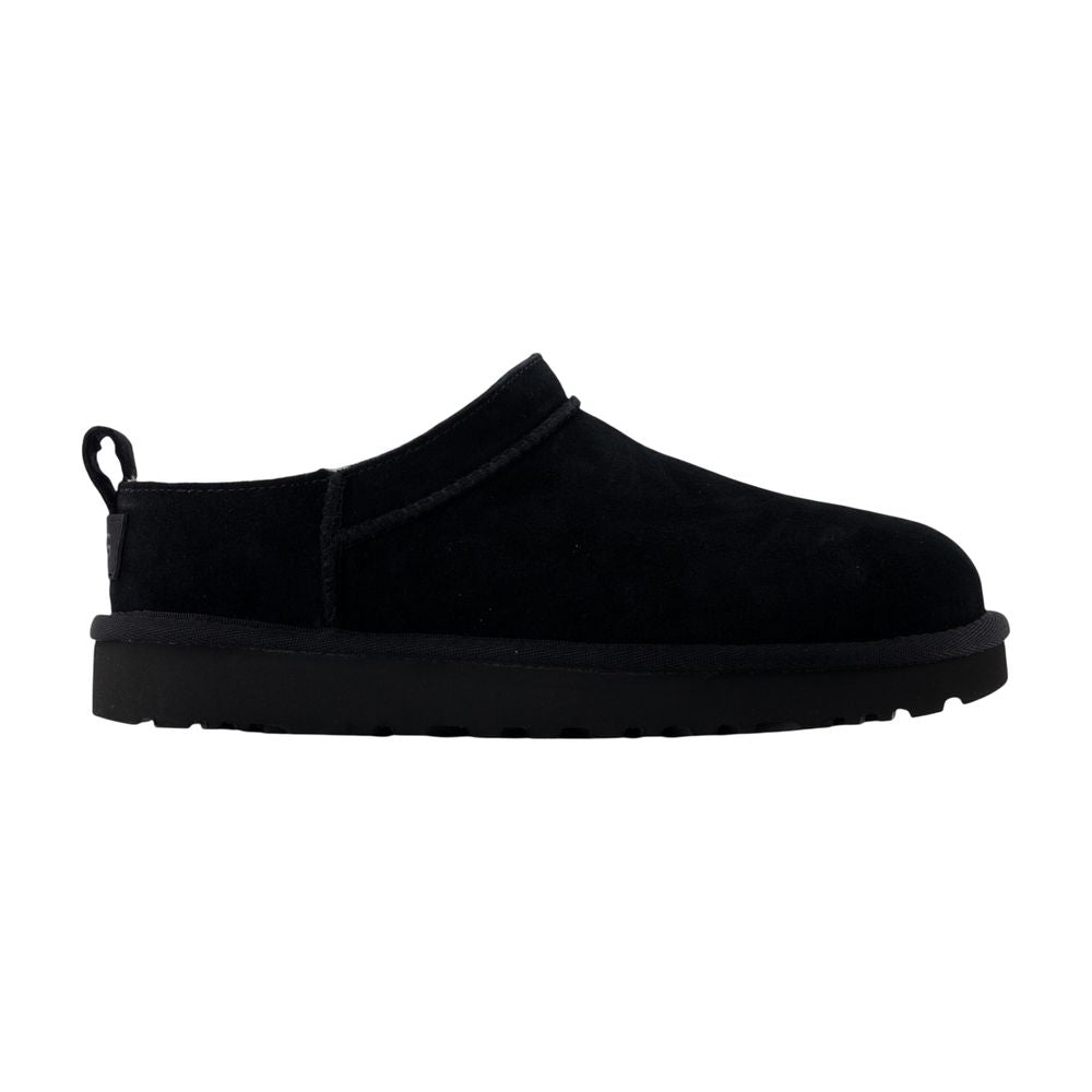 UGG Suede Slip-On Slipper — Black