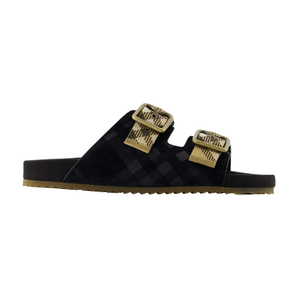 Burberry Lf Urchin Sandal — Black