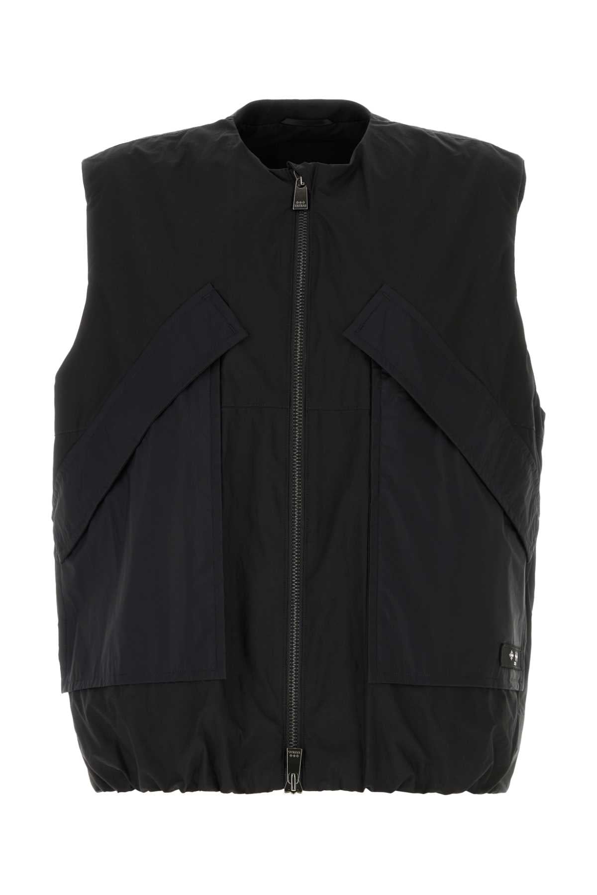 Tatras Nylon Puffer Vest — Black