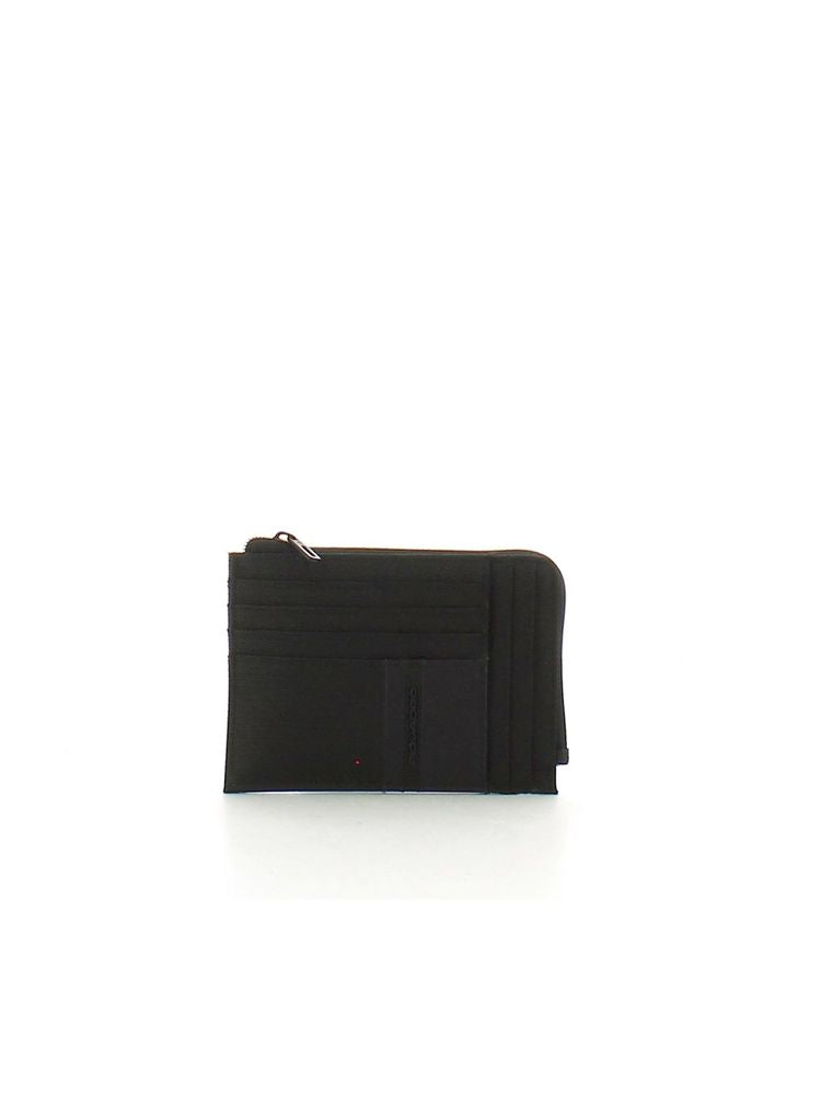 Piquadro Woody Sachet Wallet — Black