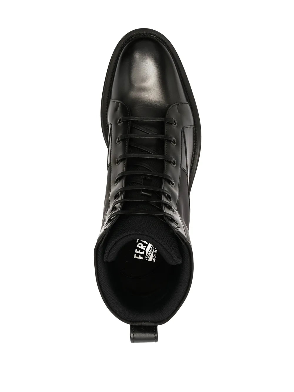 Ferragamo Paul Ankle Boot — Black