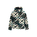 Casablanca Monogram Fleece Hooded Jacket — Multicolor