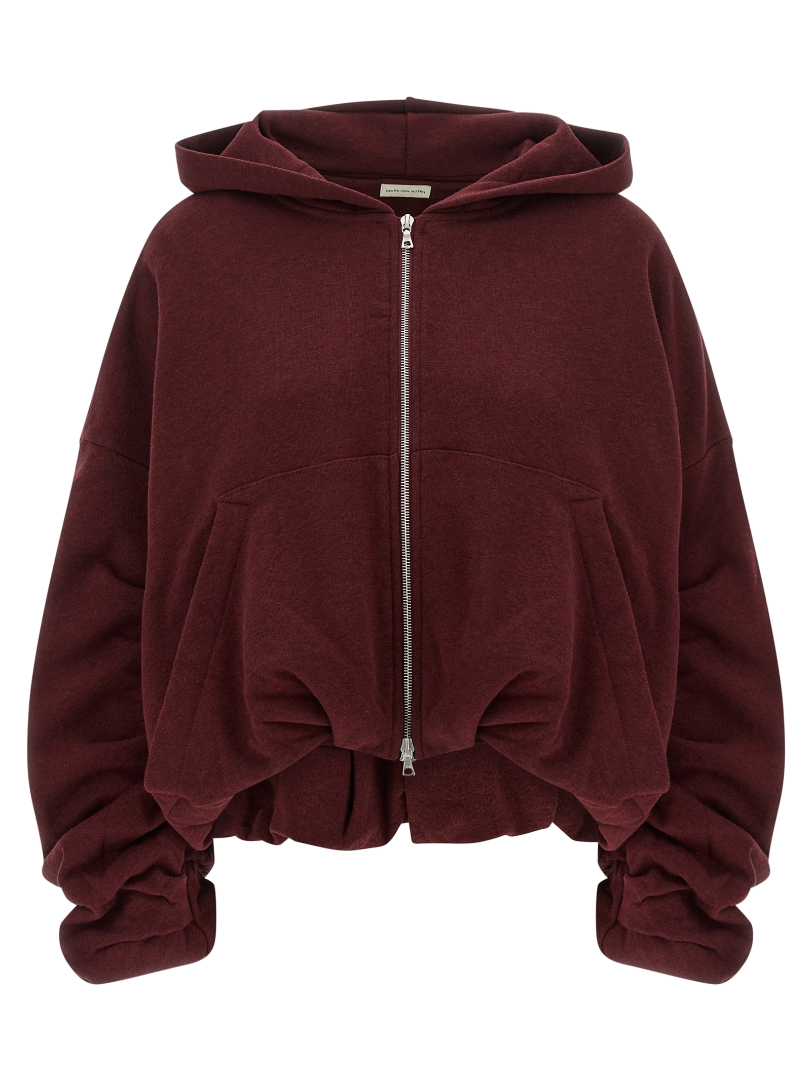 Dries Van Noten Hannett Hoodie — Bordeaux