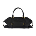 Alexander McQueen Farringdon Maxi Shoulder Bag — Black