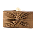 Cult Gaia Lisse Clutch — Brown