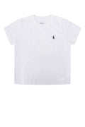 Polo Ralph Lauren Jr Logo-Embroidered T-Shirt — White