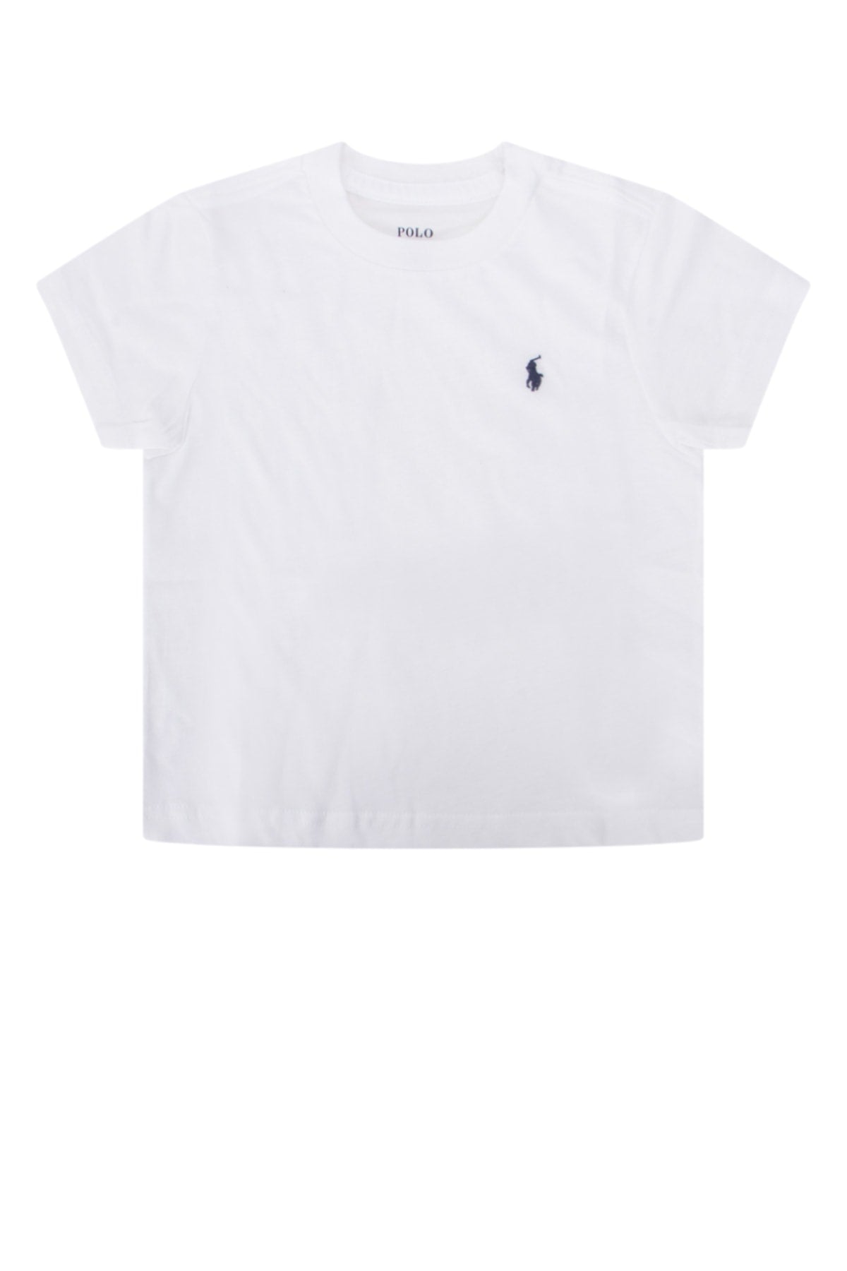 Polo Ralph Lauren Jr Logo-Embroidered T-Shirt — White