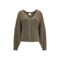 Khaite Axel Cardigan — Beige