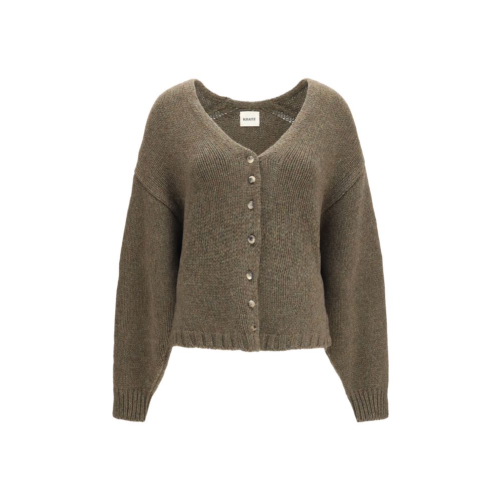 Khaite Axel Cardigan — Beige