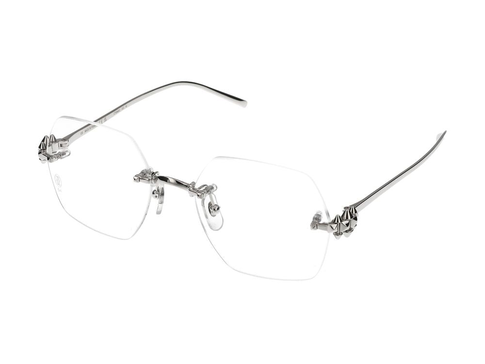 Cartier CT0646O Metal Frame Eyeglasses — Silver