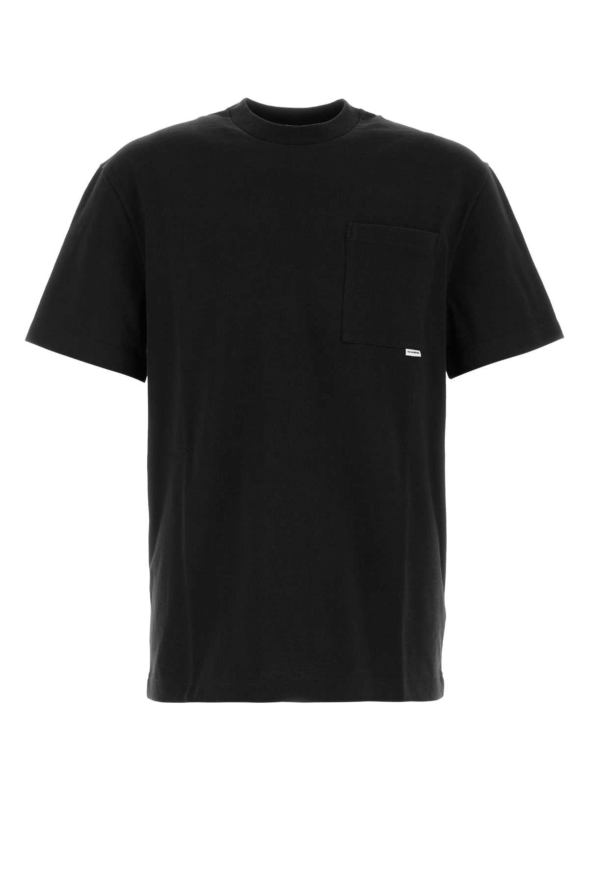 Jil Sander Pure Cotton T-Shirt — Black