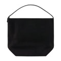 Toteme Belted Leather Shoulder Bag — Black