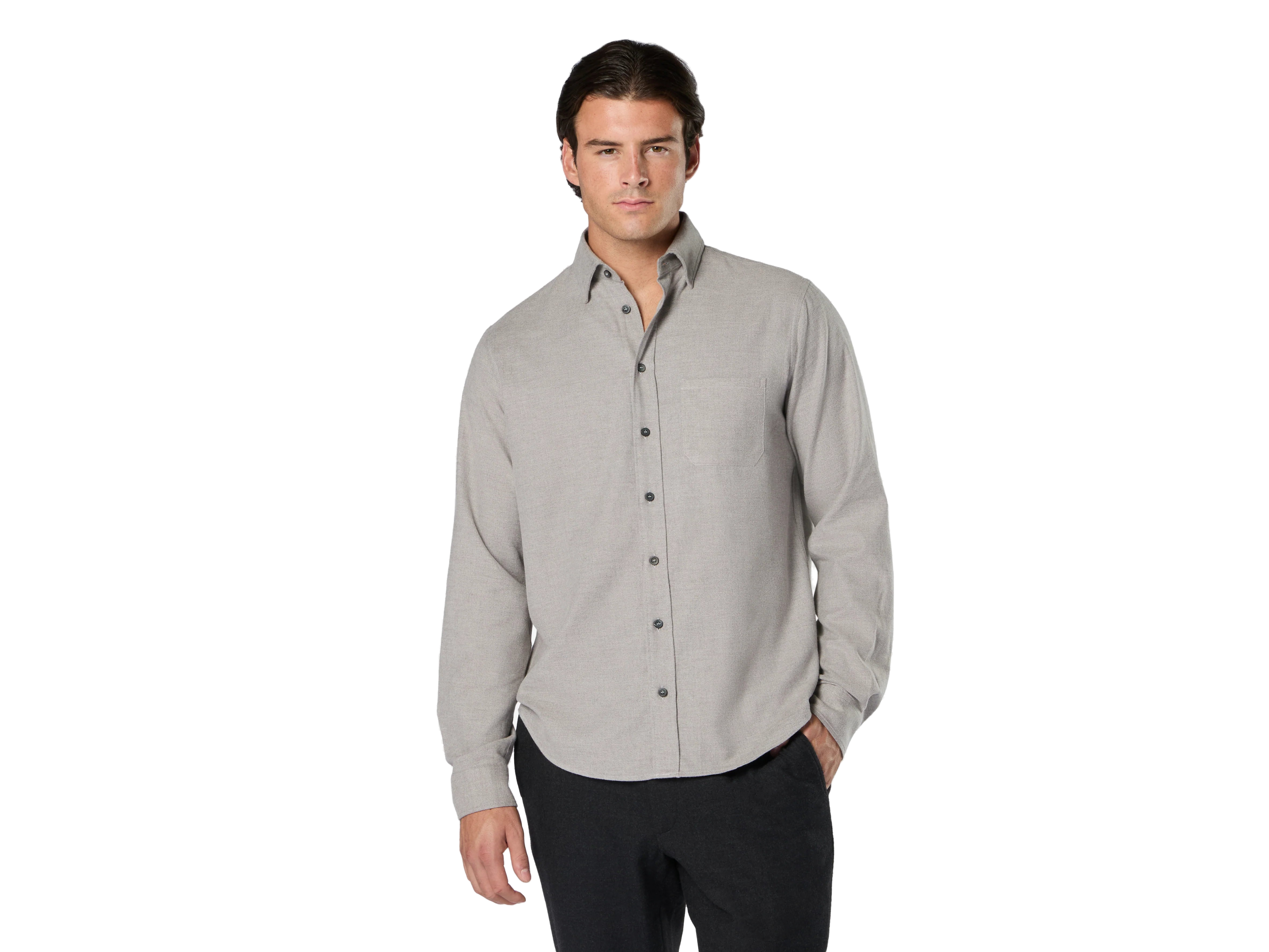Sease Camicia Classica Bd 2.0 Shirt — Gray