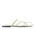 Jil Sander Leather Strappy Sandal — White