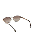 Just Cavalli SJC202 Hexagonal Metal-Frame Sunglasses — Gold