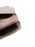 Liu Jo Polyester Satchel Bag — Beige