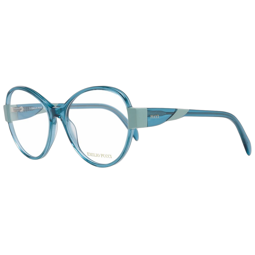 Emilio Pucci PU-1049638 Bicolor Plastic Butterfly Eyeglasses — Blue