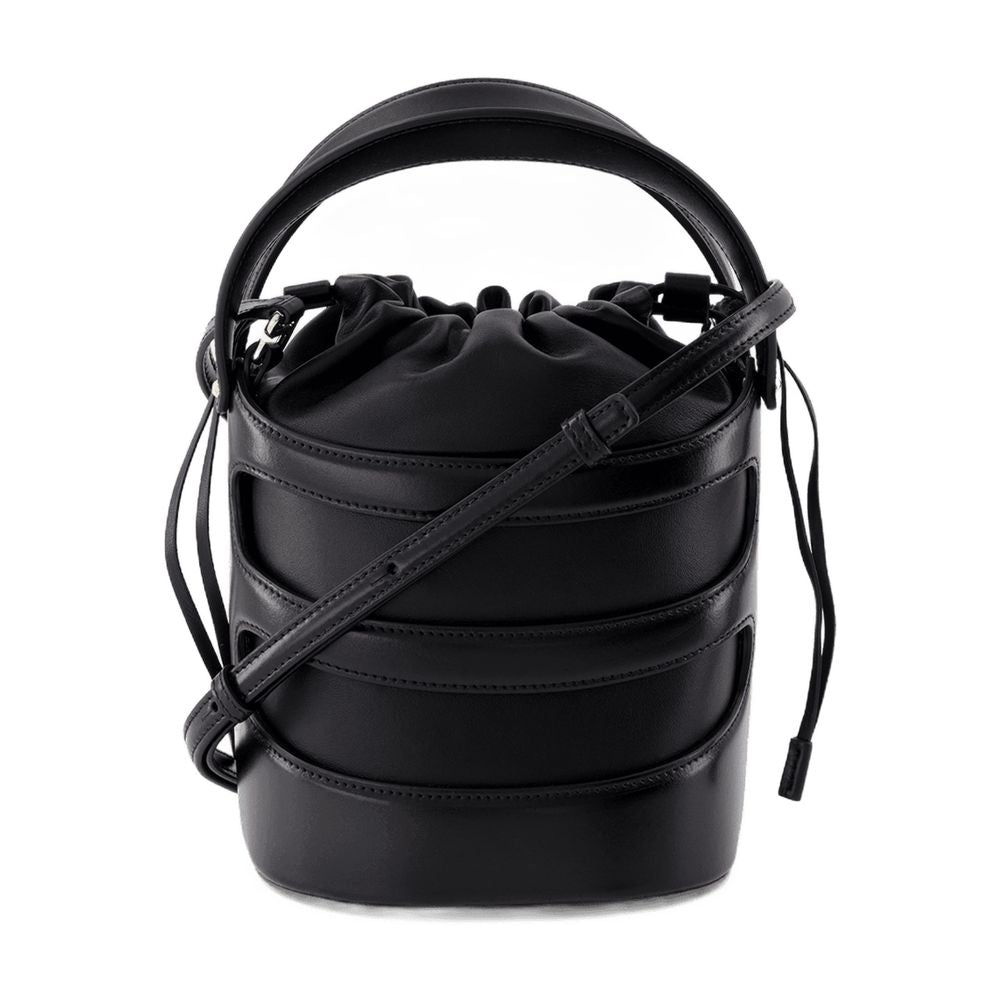 Alexander McQueen Rise Bucket Bag — Black