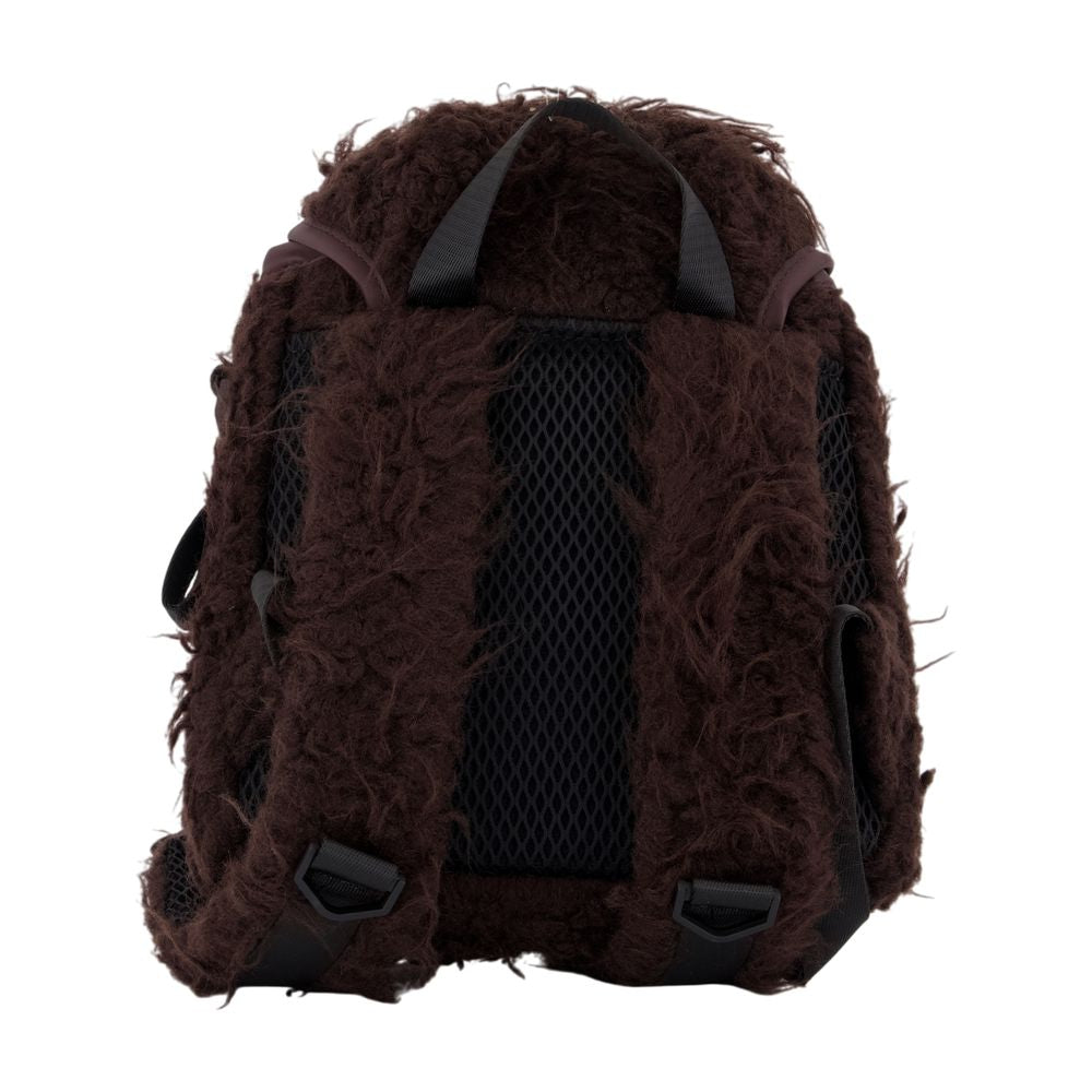 Rains Valera Vision Bucket Backpack — Burgundy
