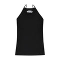 Diesel Logo-Embroidered Tank Top — Black