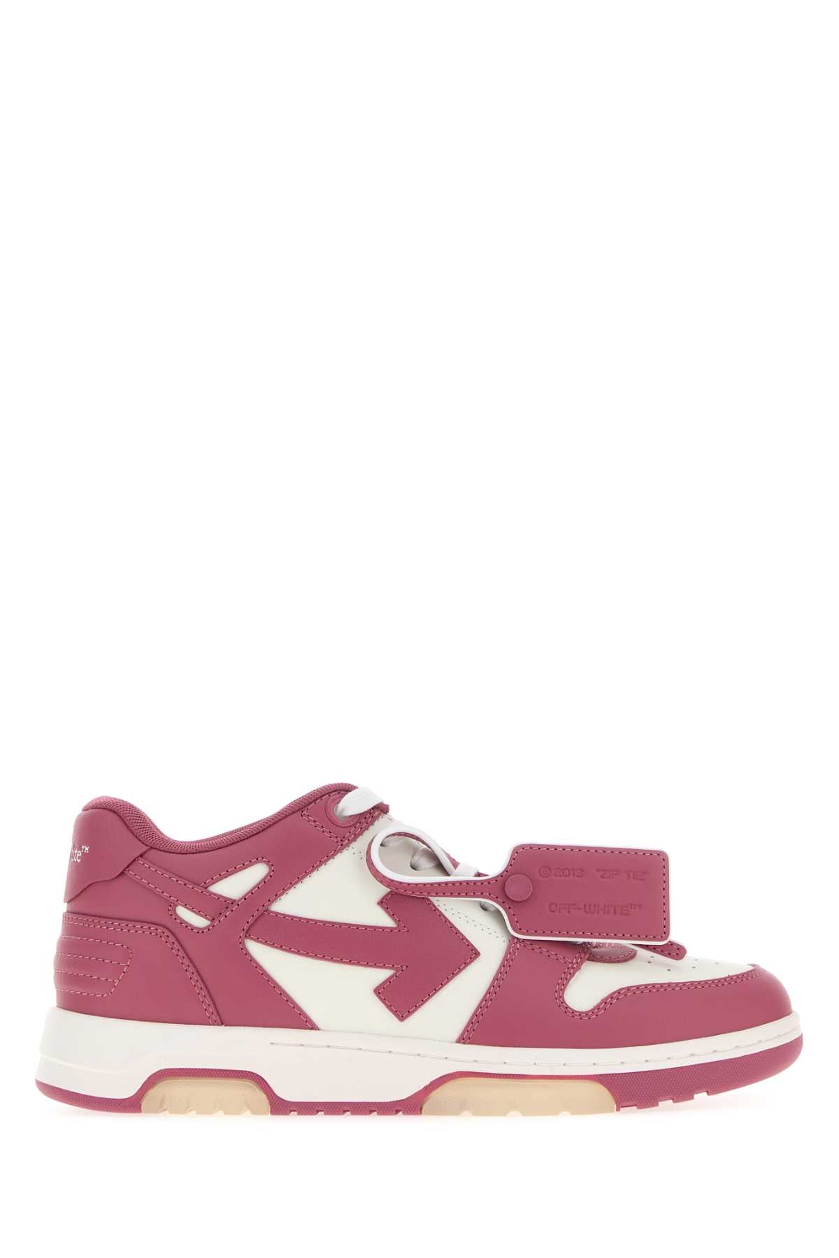Off-White Office Sneakers — Pink