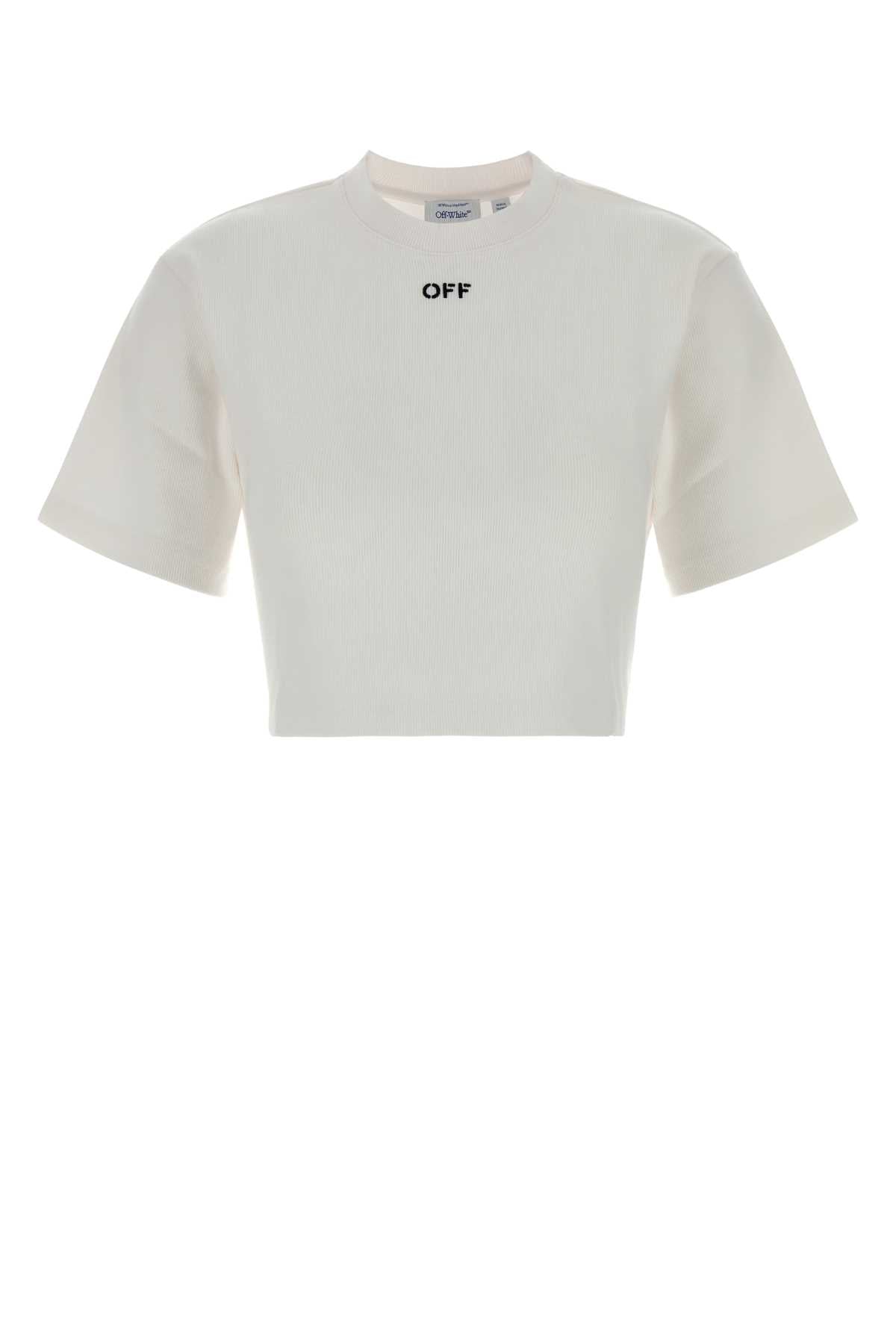 Off-White Stamp T-Shirt — White