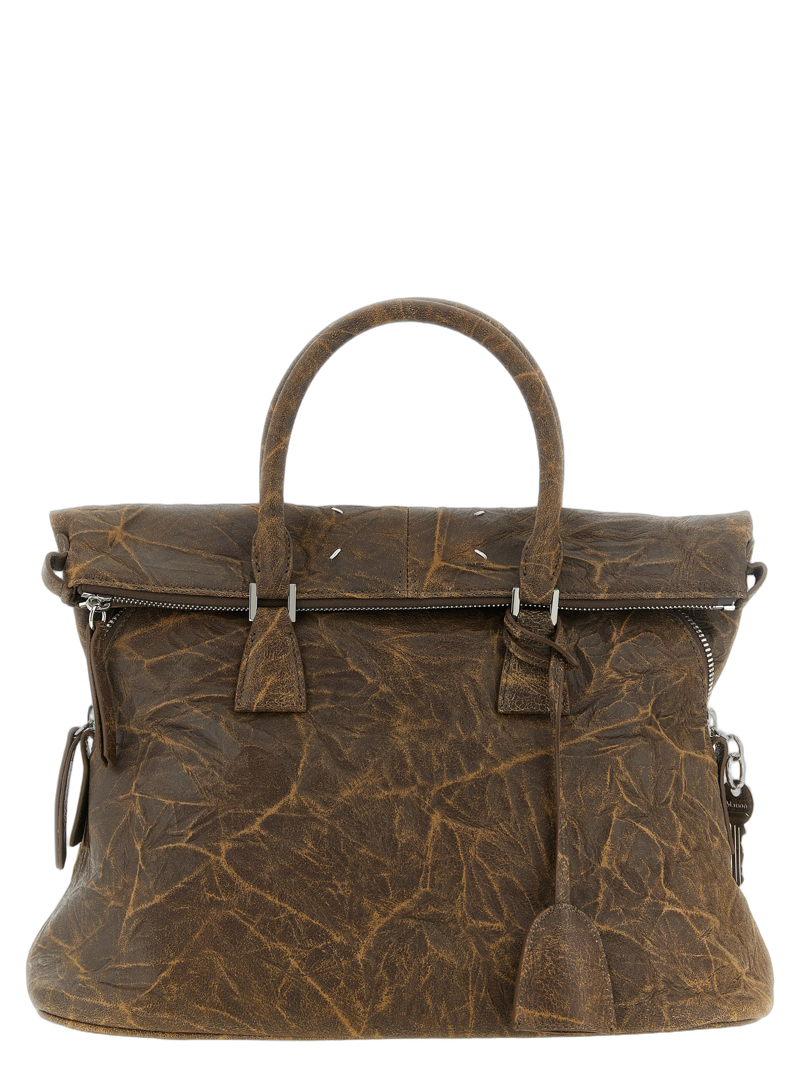 Maison Margiela 5AC Shoulder Bag — Brown