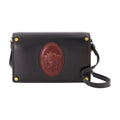 Versace Medusa Emblem Lambskin Wallet — Black