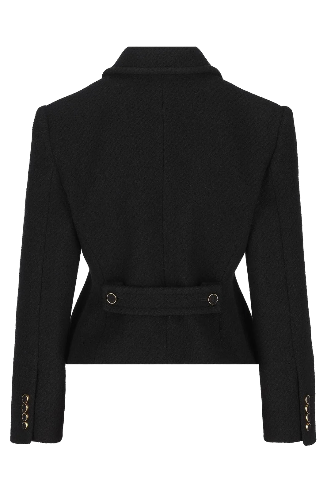 Chloé Wool Bouclé Blazer — Black