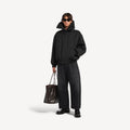 Balenciaga Round Fit Denim Jeans — Black