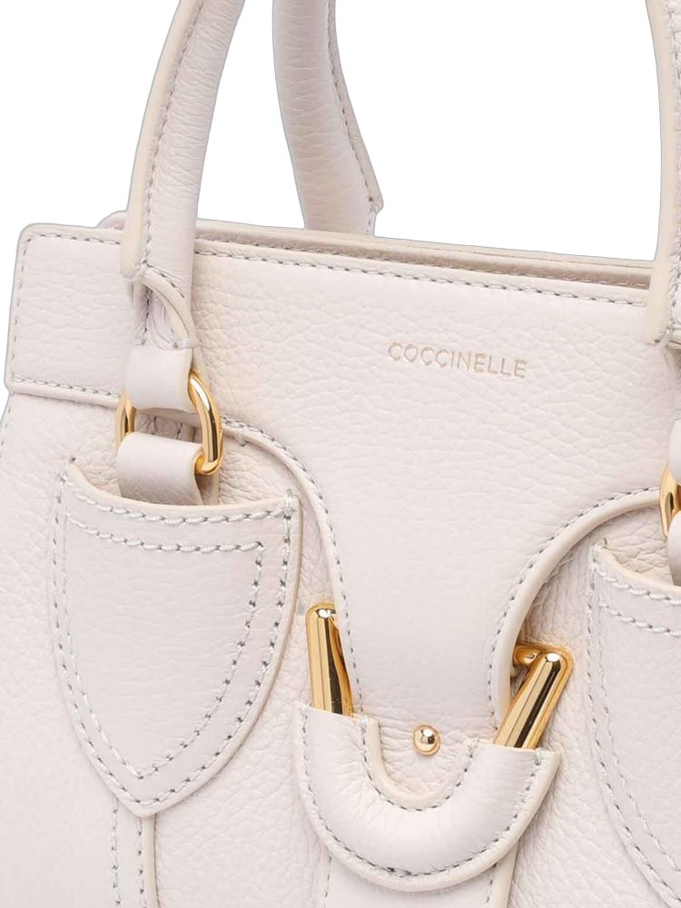 Coccinelle York Shoulder Bag — White