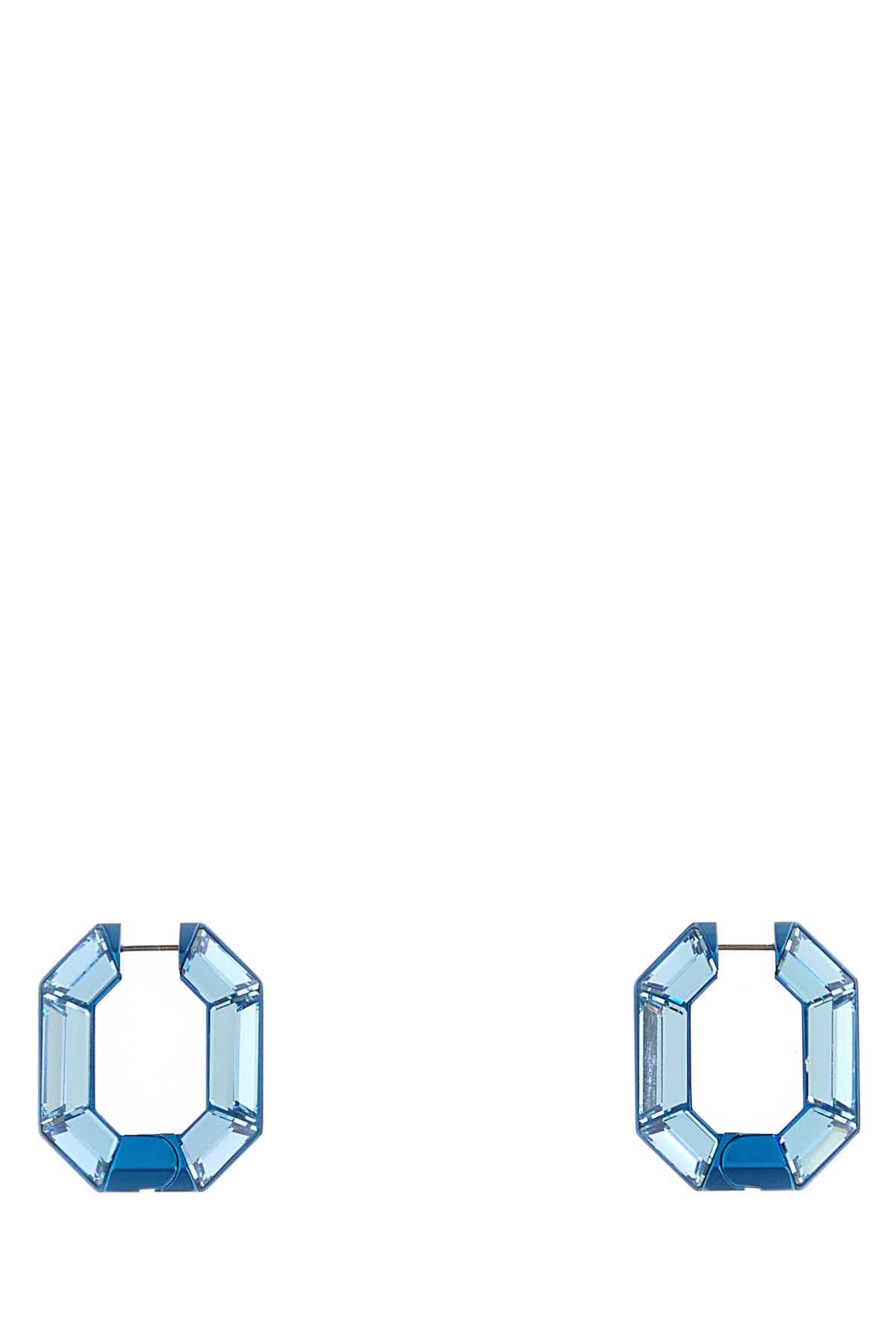 Swarovski Lucent Earrings — Blue
