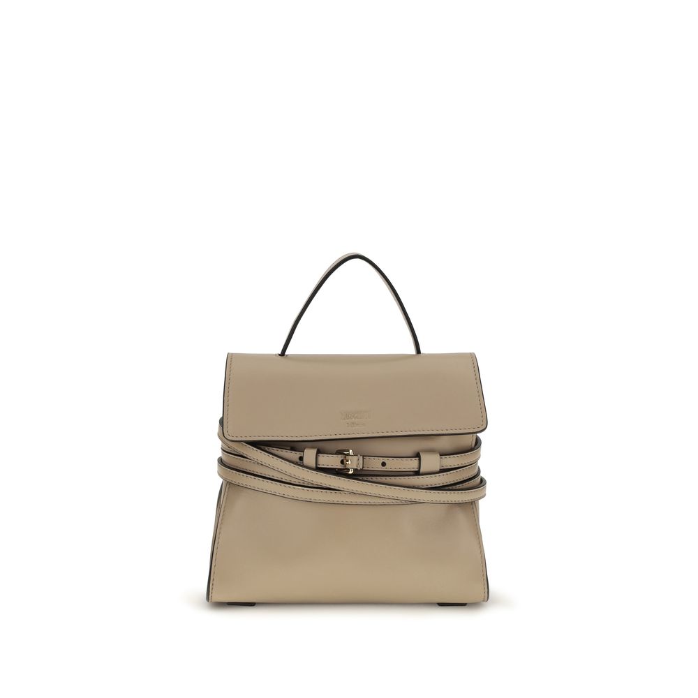 Moschino Top Handle Bag — Beige