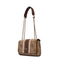 Guess Noelle II Crossbody Bag — Brown