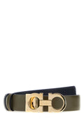 Ferragamo Newolinewnav Belt — Green