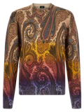 Etro Paisley Wool Sweater — Multicolor